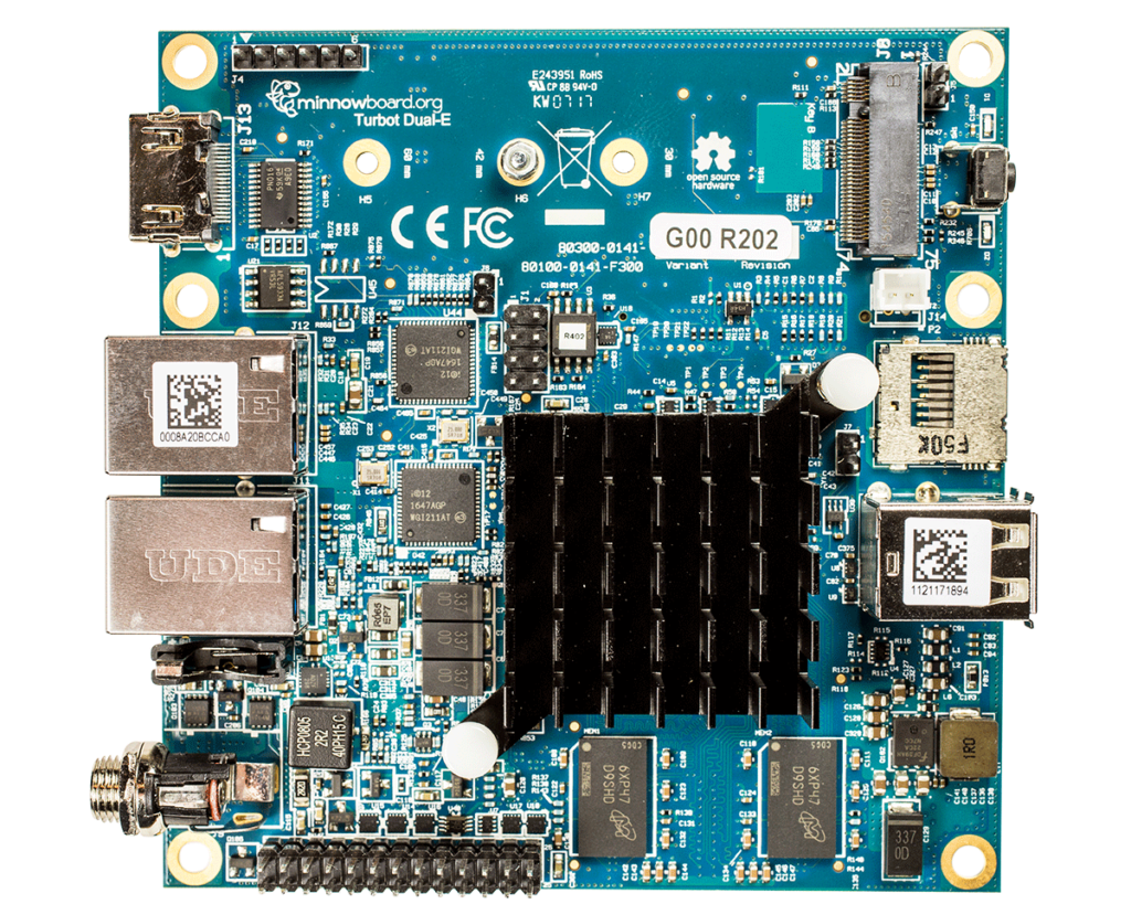 MinnowBoard Turbot Dual Ethernet Dual-Core